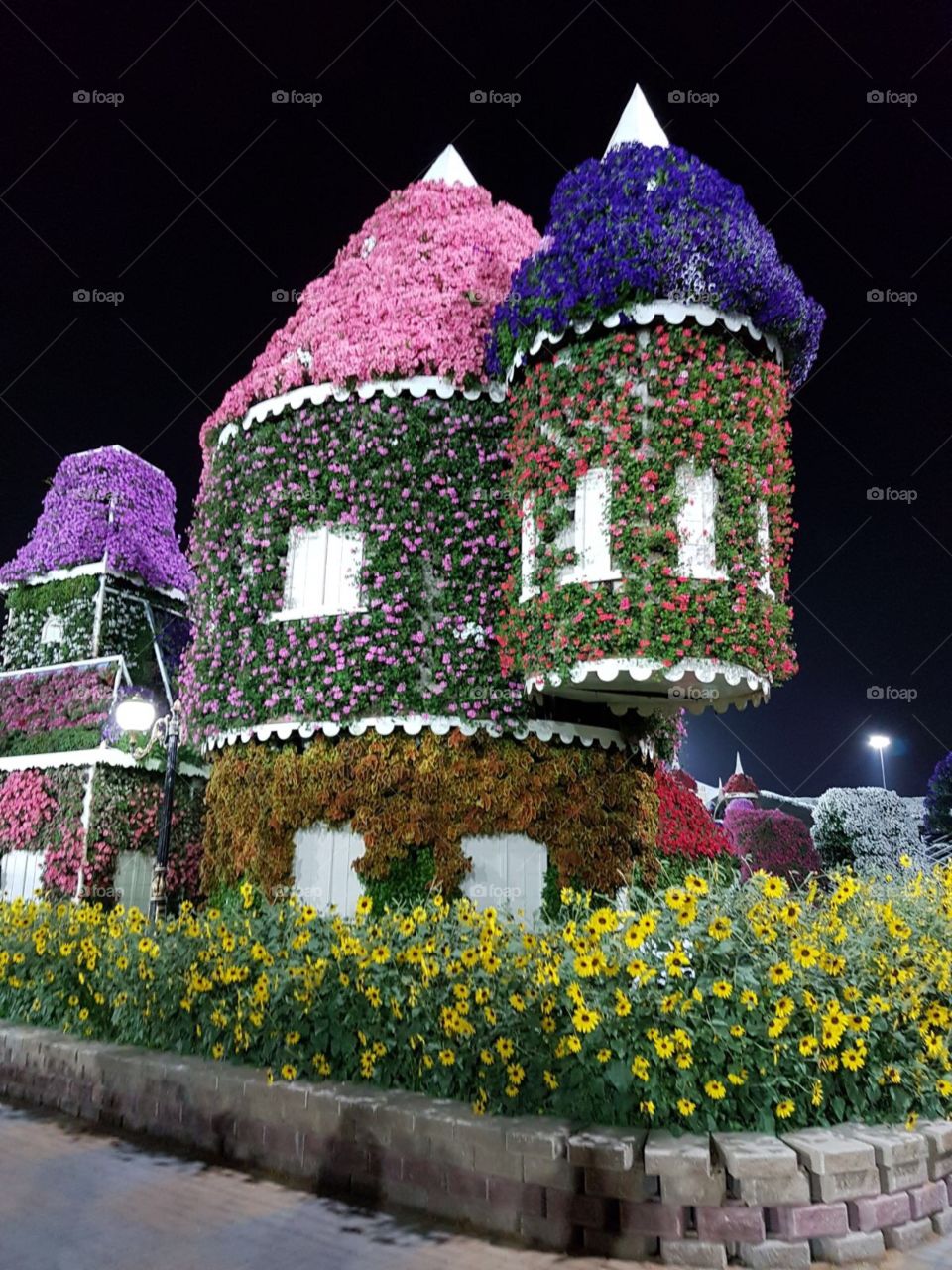 Flower castle 