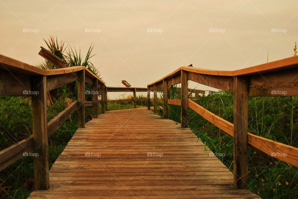 Walk way to the beach