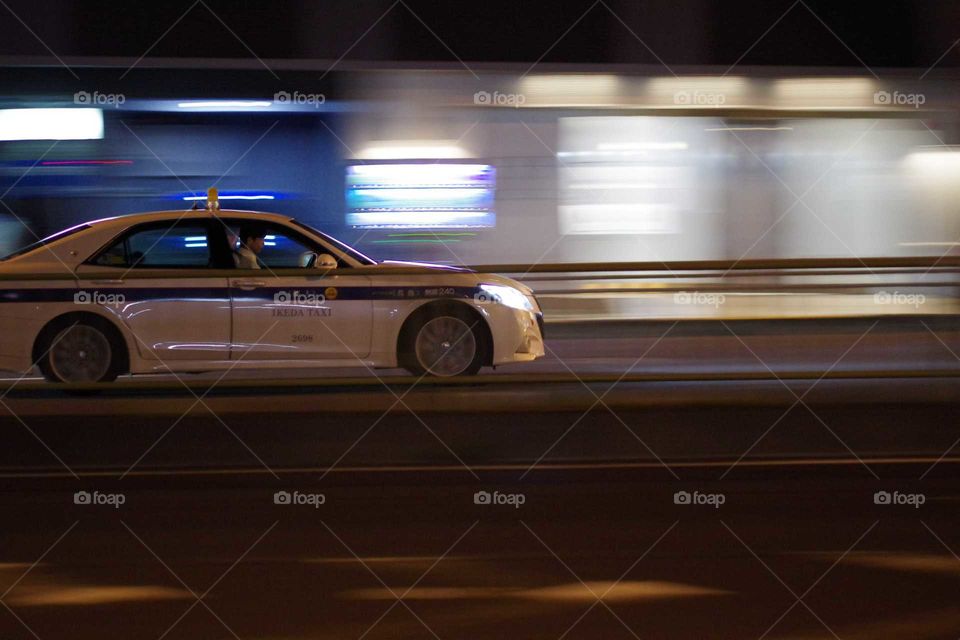 Panning Taxi  in Japan