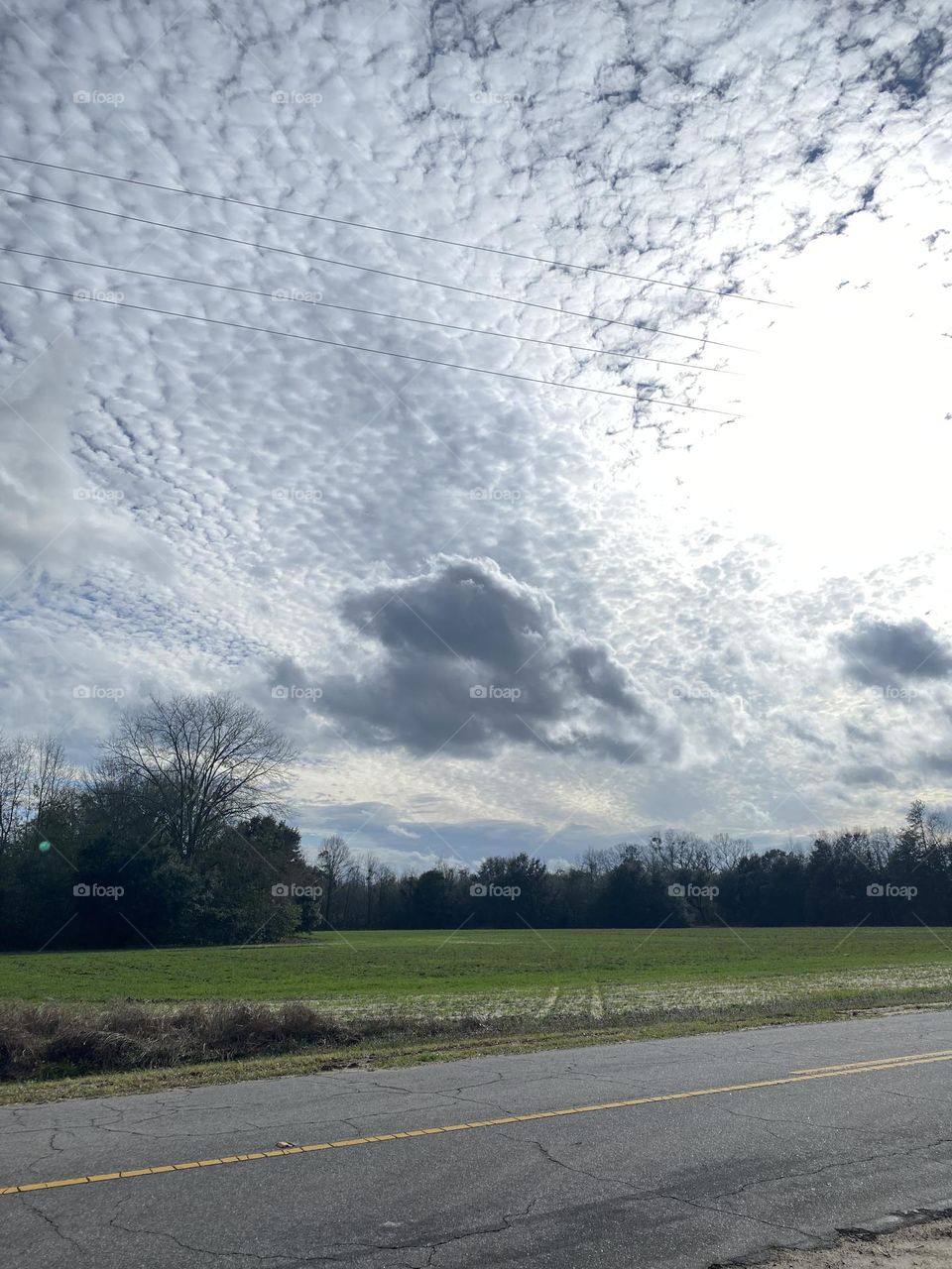This beautiful country sky 