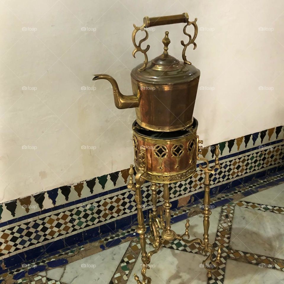 ancient morocco teapot