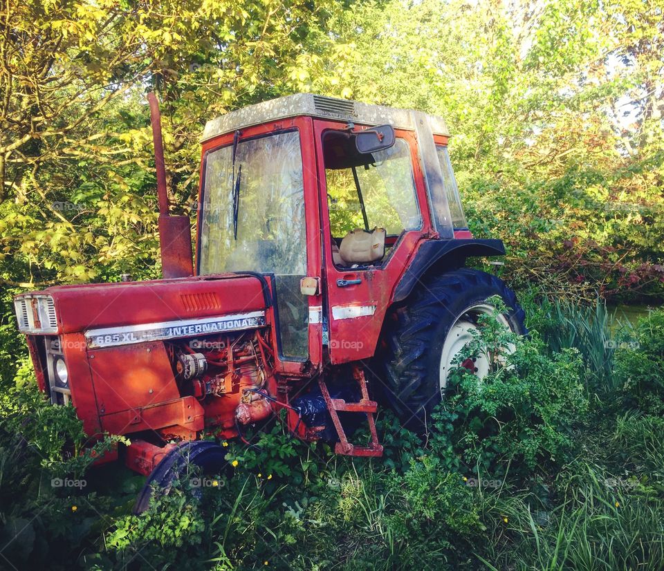 Old tractor 