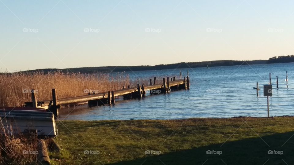 Relaxing view, Bråviken Kolmården, Sweden 