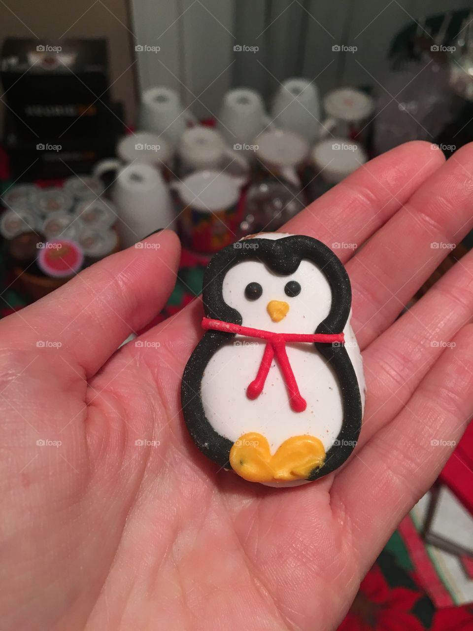 Penguin cookie
