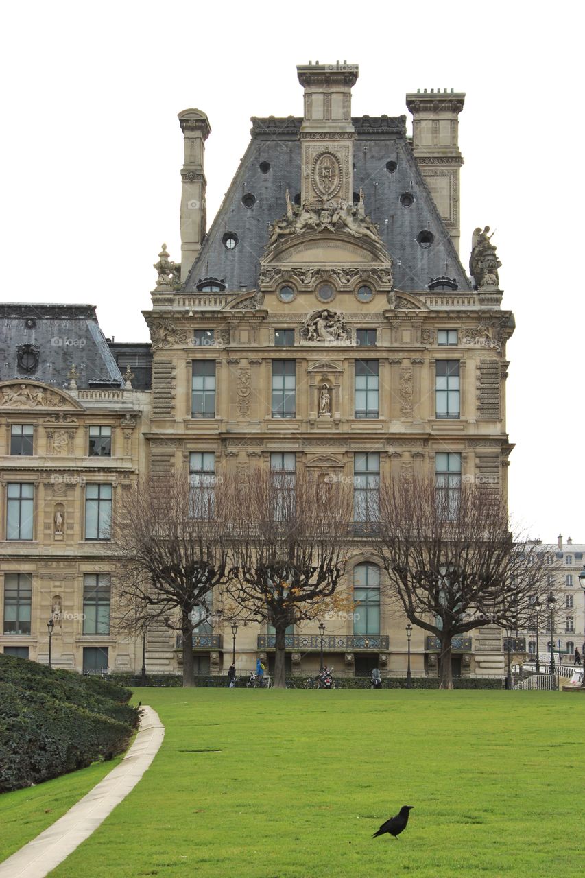 Ancient building in Paris