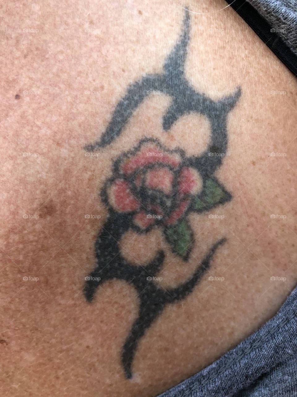 Rose tattoo 