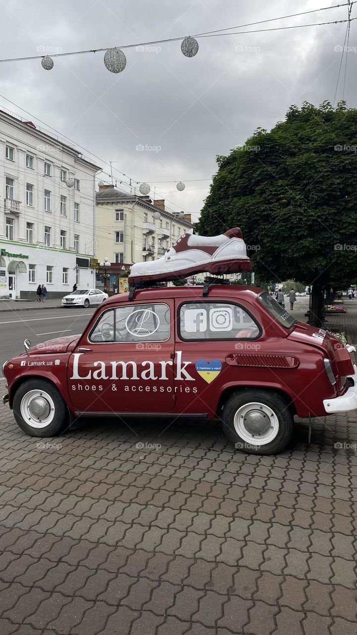 Beautiful car, retro