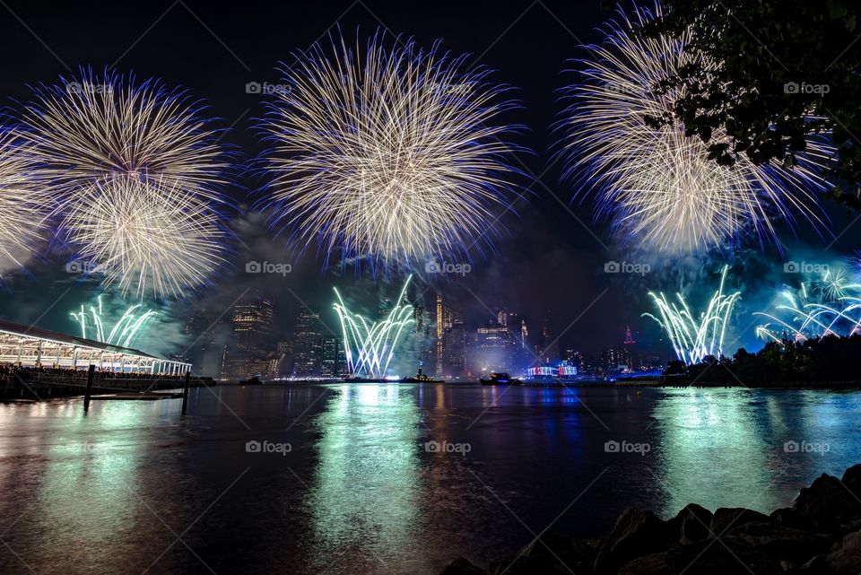 Fireworks in New York