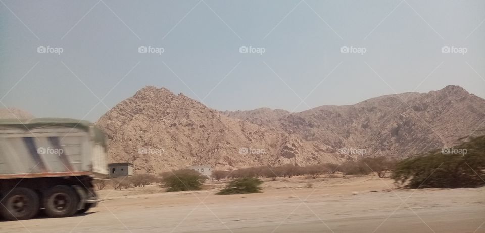 Beautiful Mountains views Ras al kheimah (United Arab Emirates)