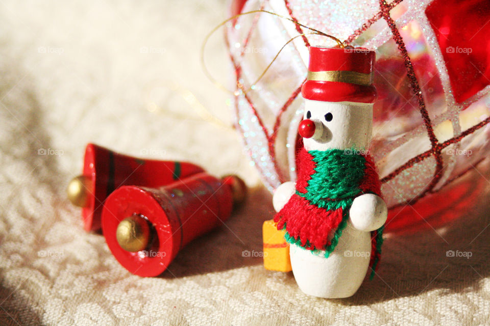 Snowman. Christmas decoration 