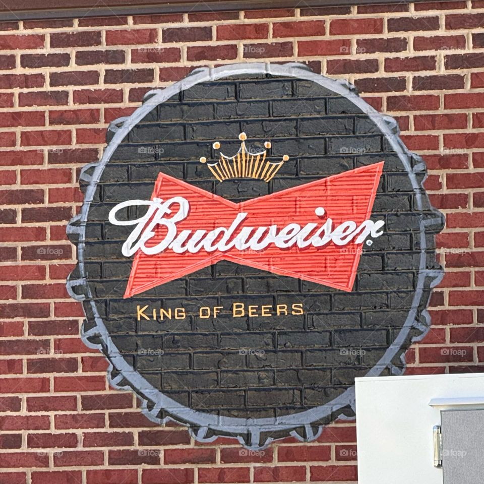Old Budweiser Sign