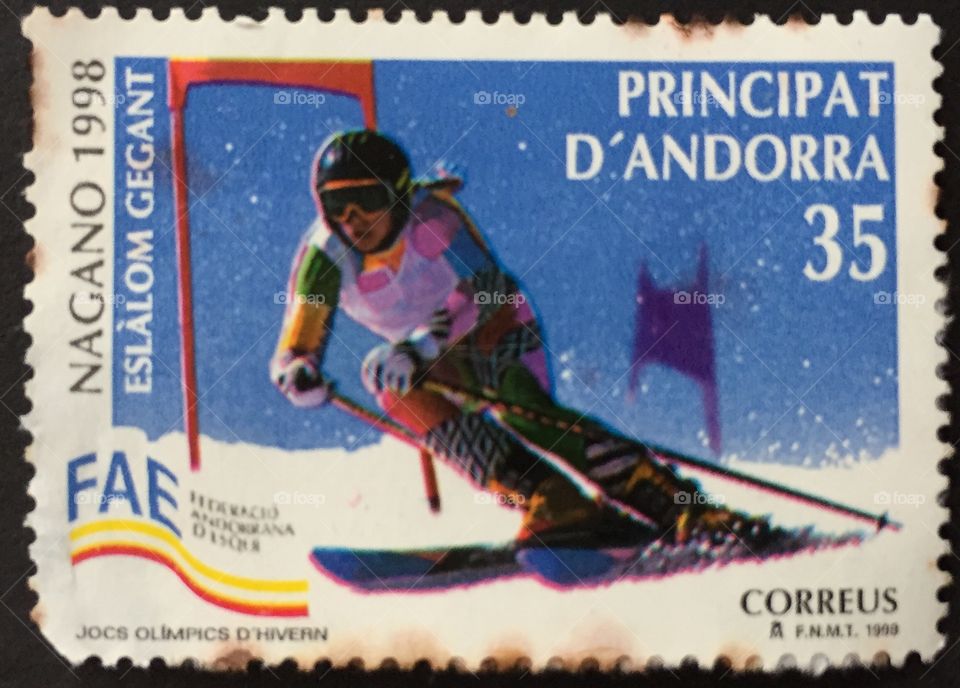 Post, Vintage, Competition, Sport, Stamp