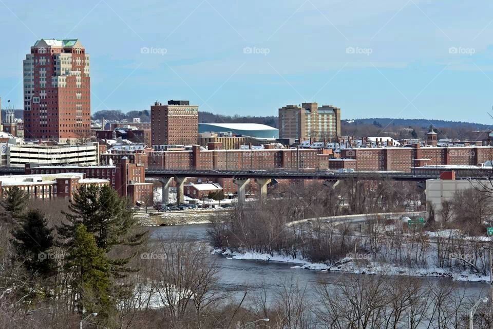 Manchester NH Cityscape