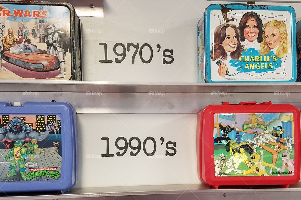 old lunch boxes