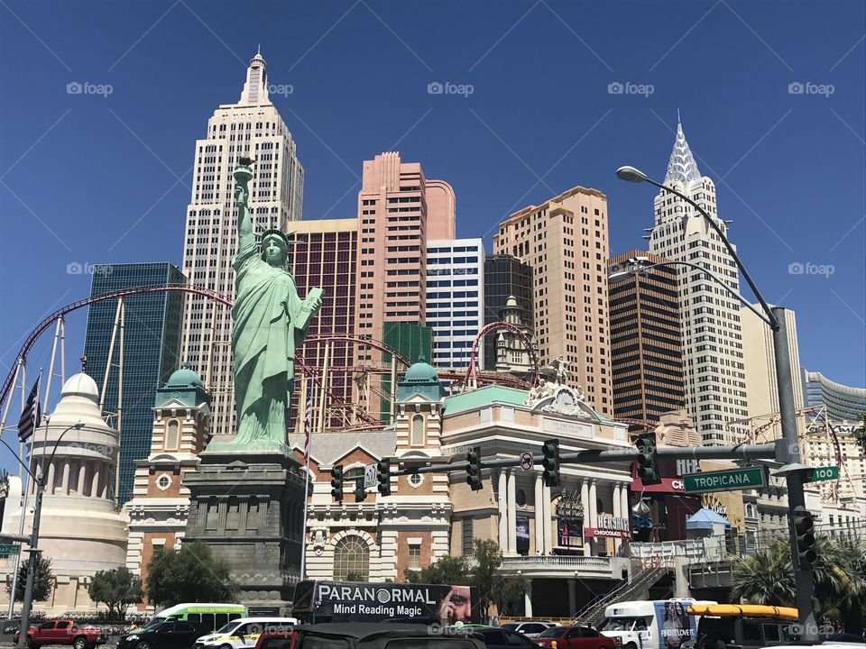 Scenic view in Las Vegas 