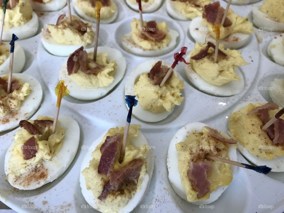 Deviled eggs platter 