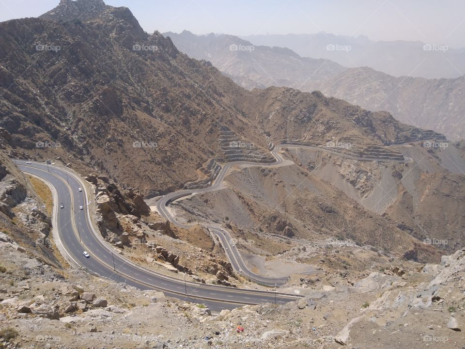 Al Hada Hills in Taif (Saudi Arabia)