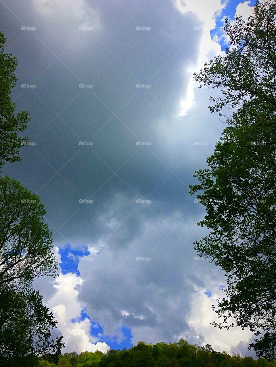 Storm clouds are moving in.