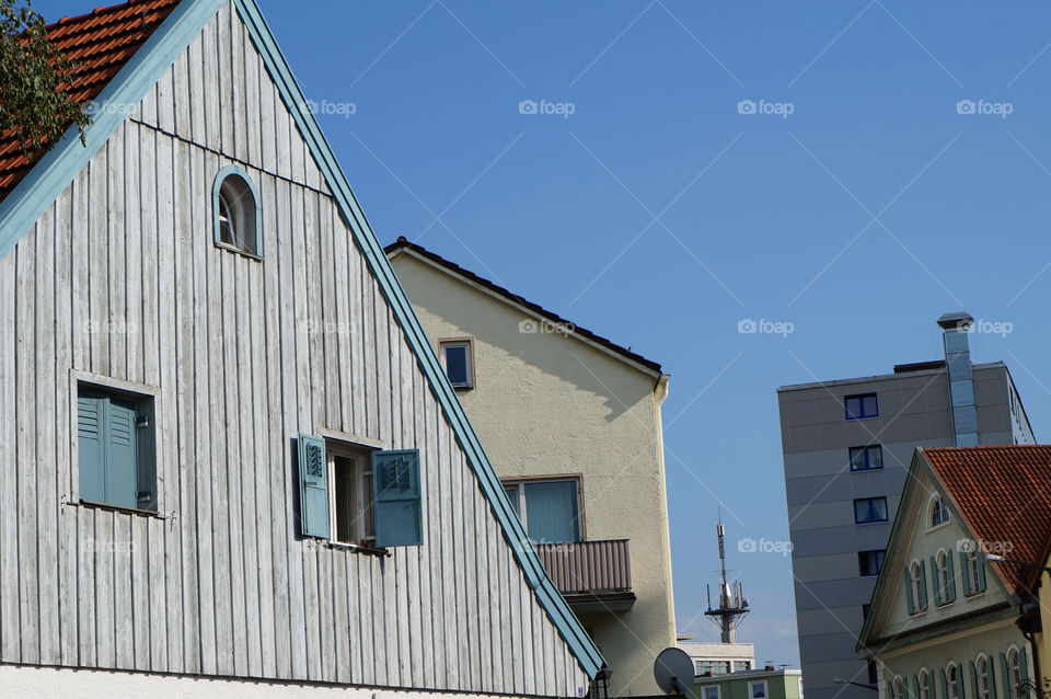 buildings windows houses dish by lexlebeur