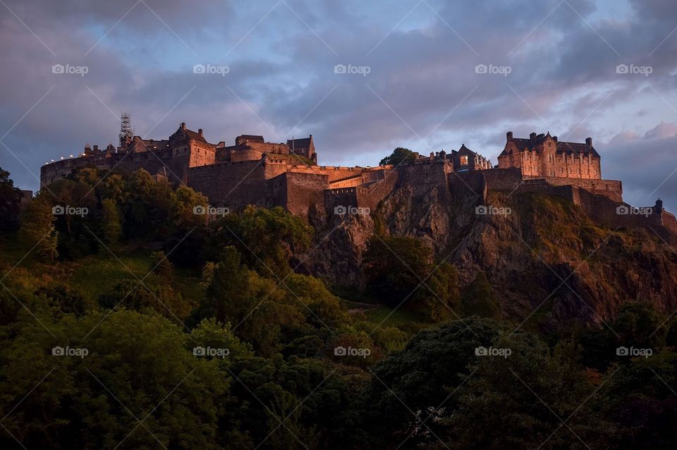 Edinburgh castle uk 🇬🇧 