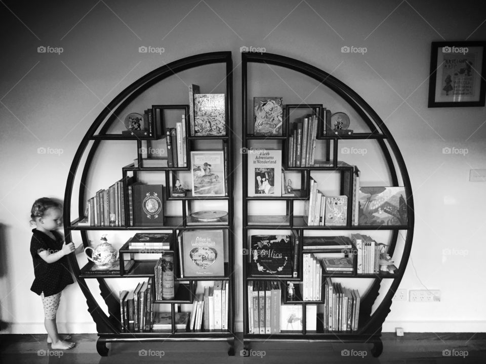 Fall in love with books, they are a secret world.