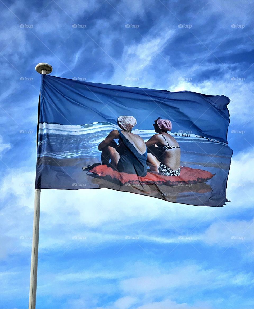 advertizing photo expo in Deauville