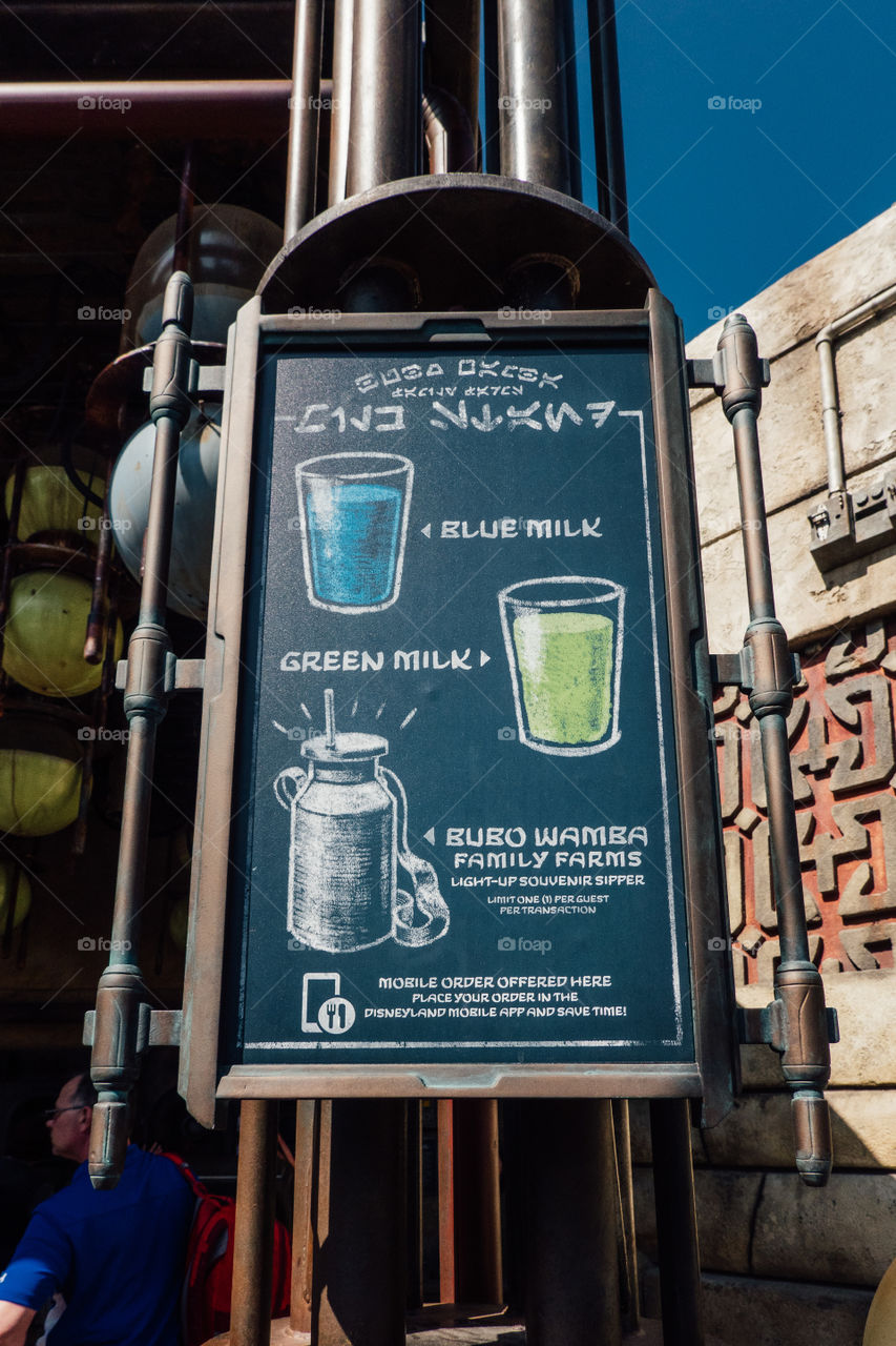 Milk Stand at Planet Batuu.