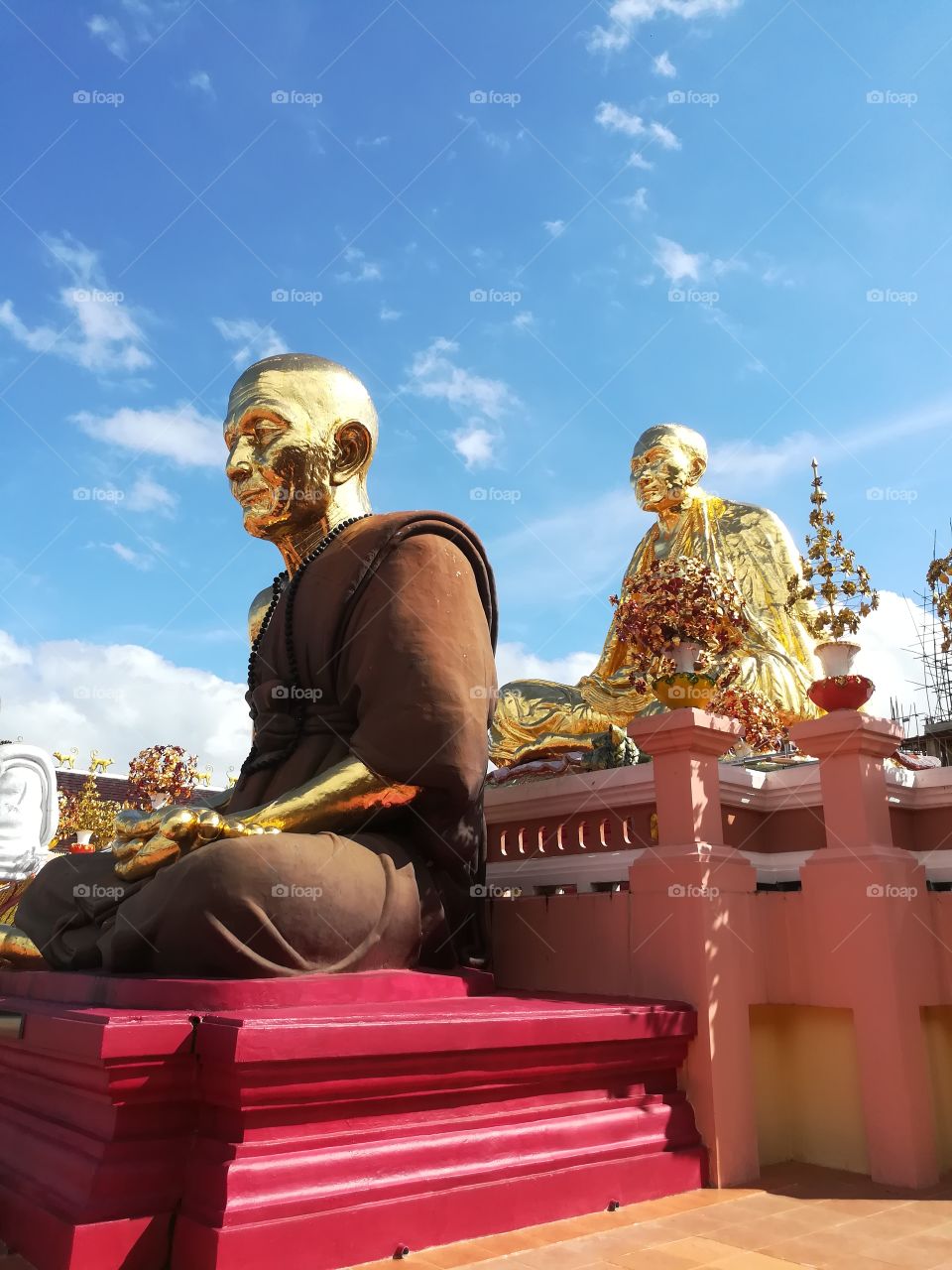 Buddha statue in sangkaew temple