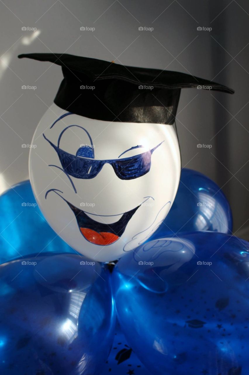 graduation balloon decoration