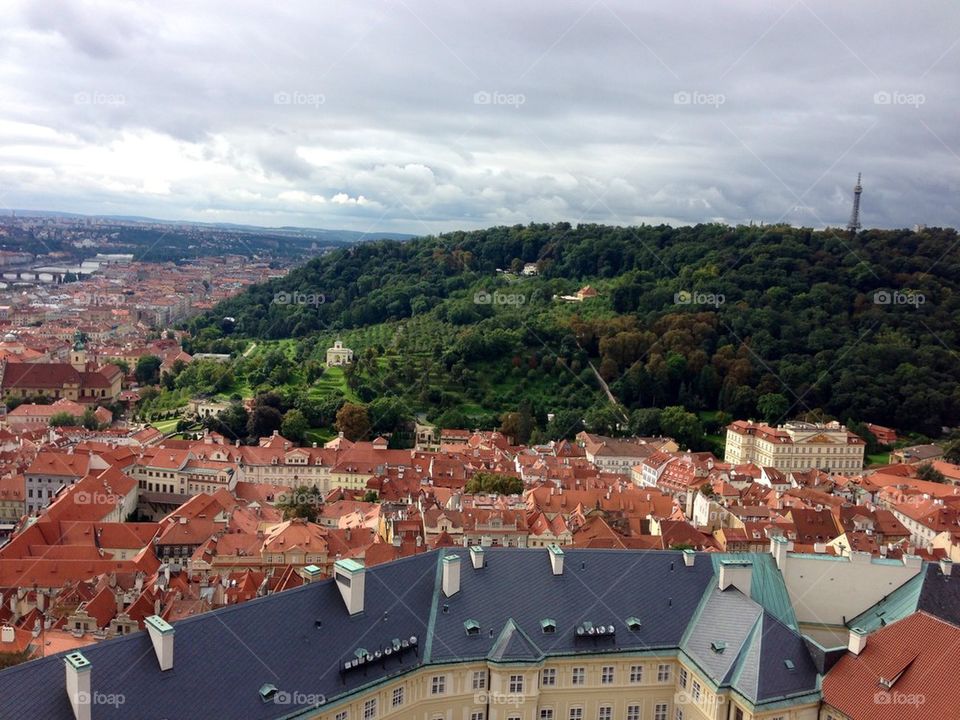 View from St. Vitus tower