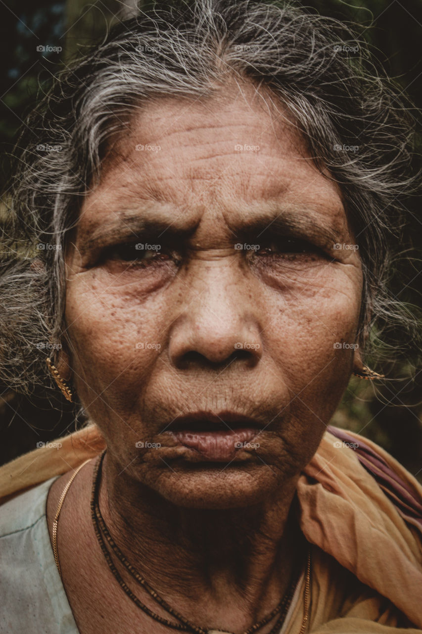 old indian women
