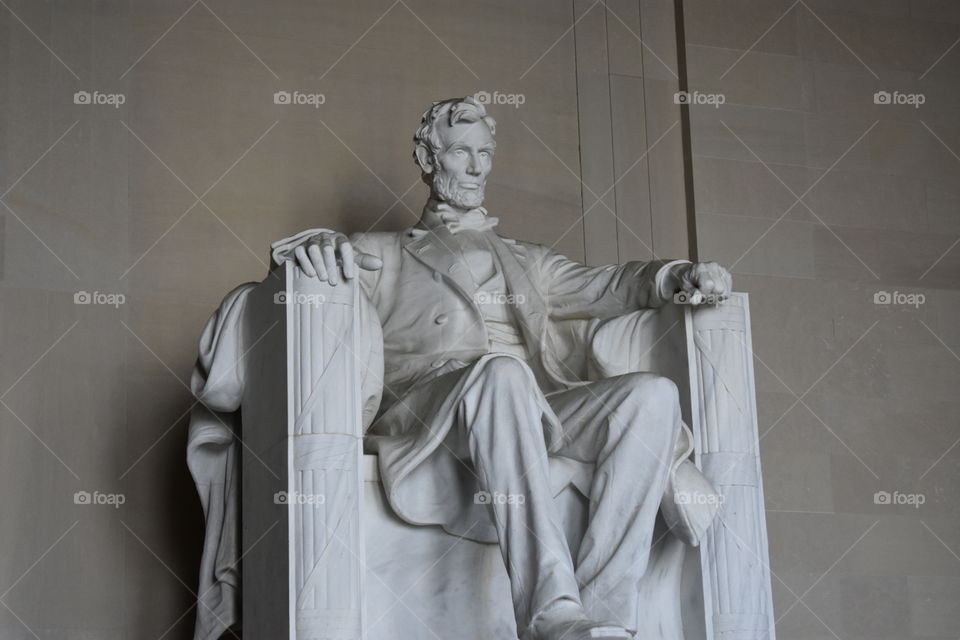 Lincoln Memorial Abrham Lincoln Statue Washington DC
