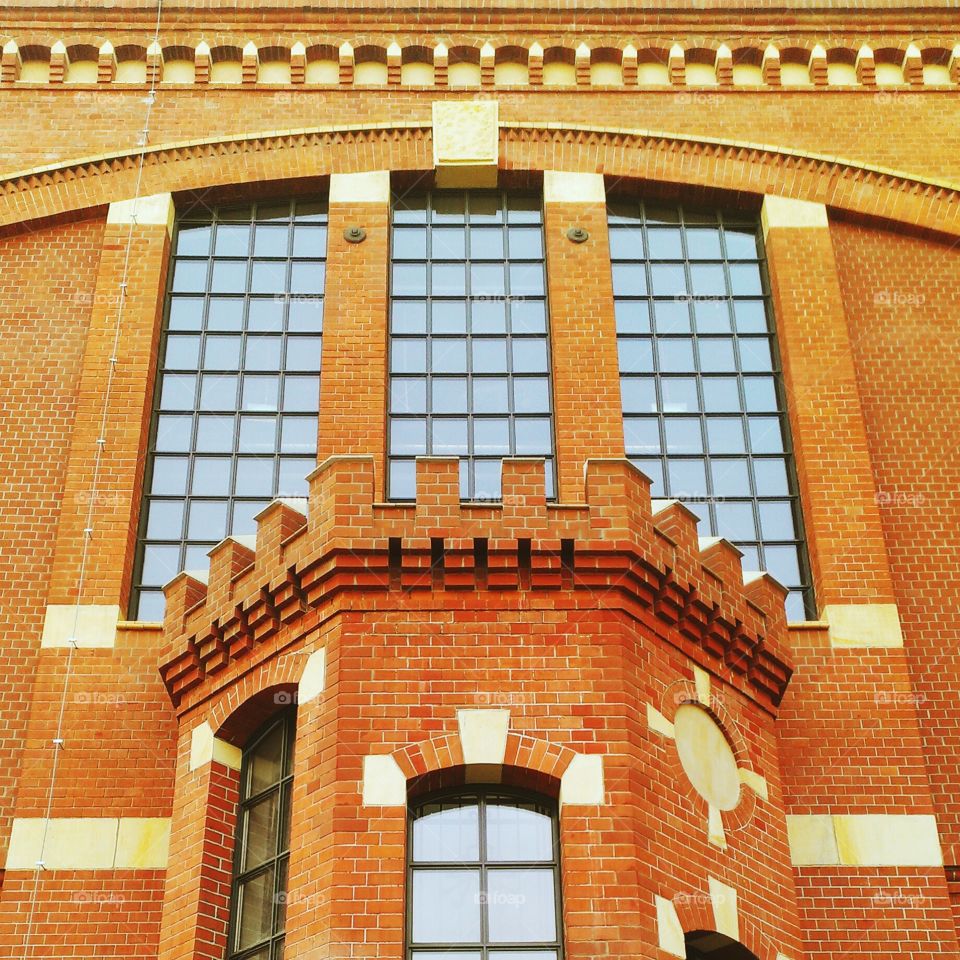 Windows in refurbished factory