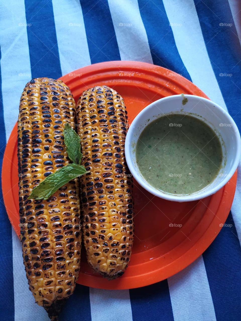 Bhuutta Or corn the best way to enjoy the rain.