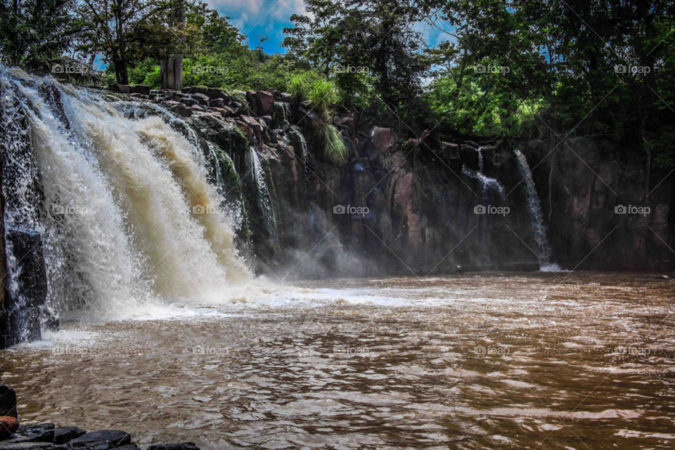 nature waterfalls panama by edwinyee
