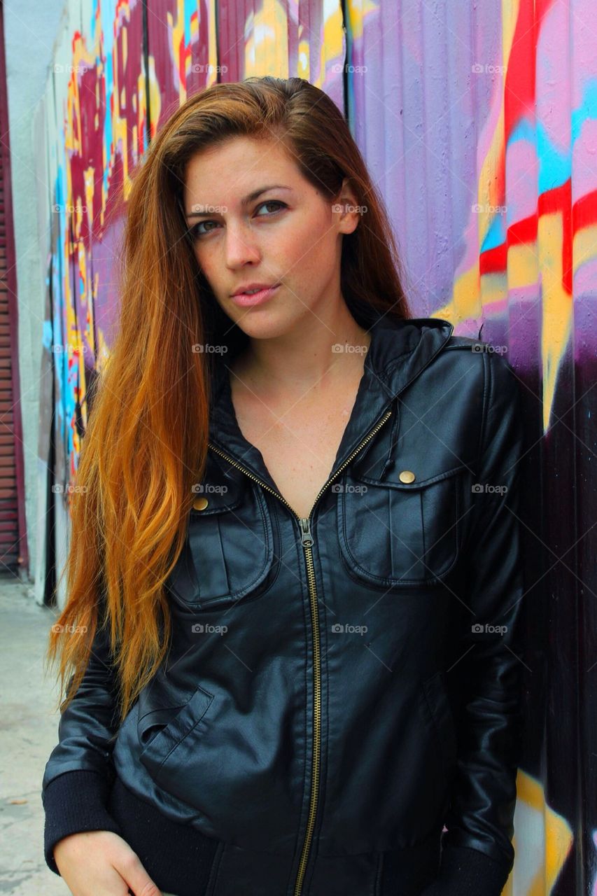 Portrait of a young woman