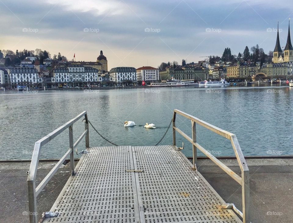 Lakeside view Lucerne