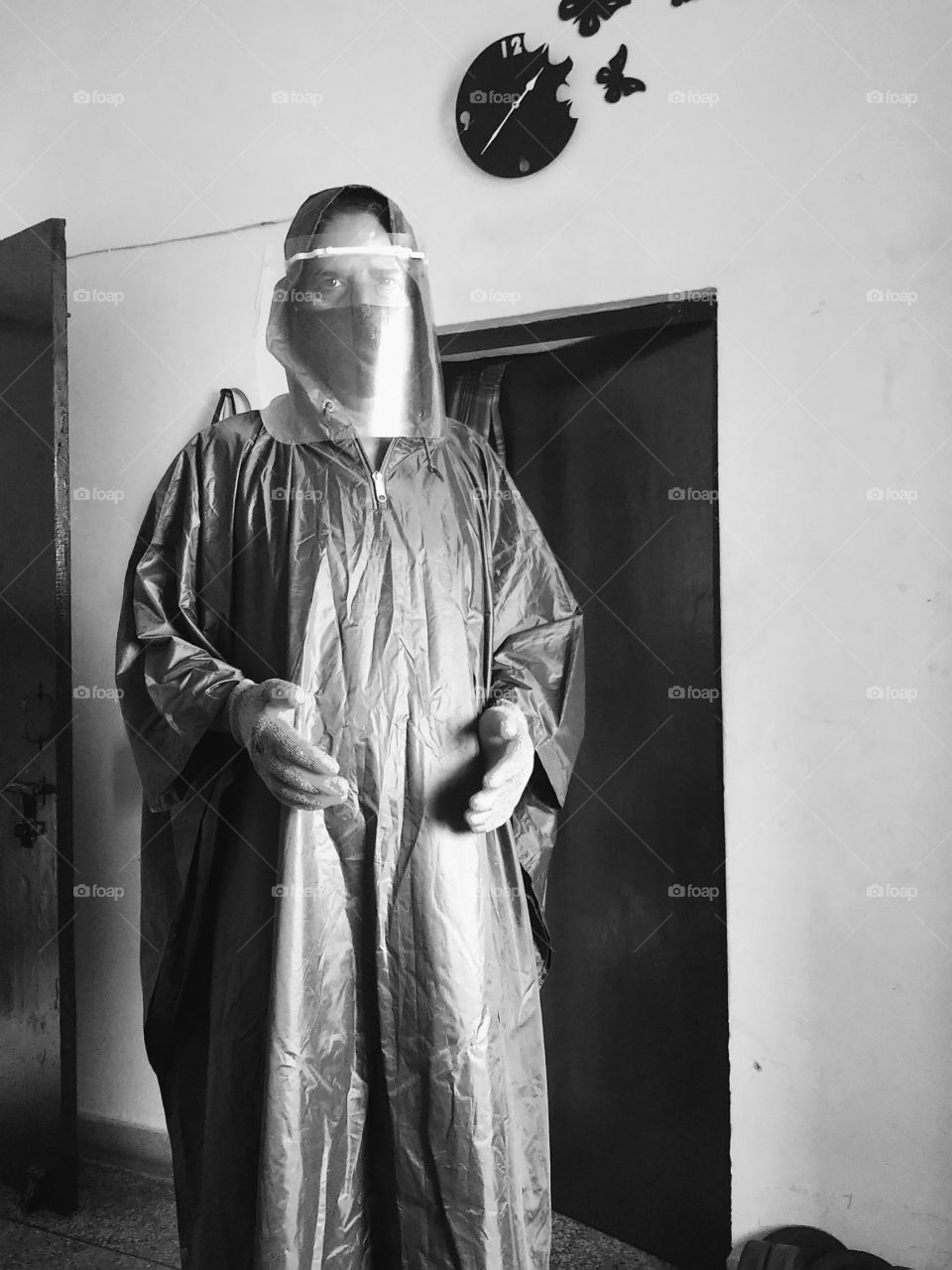 Feeling like a Corona fighter 😂