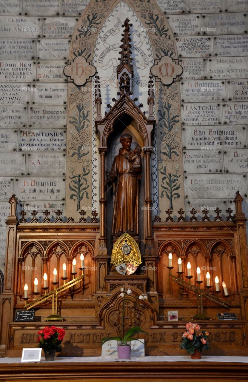 Interior of a church