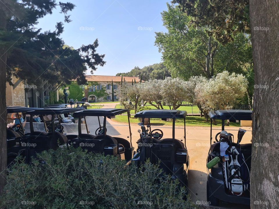 Golf in south of France