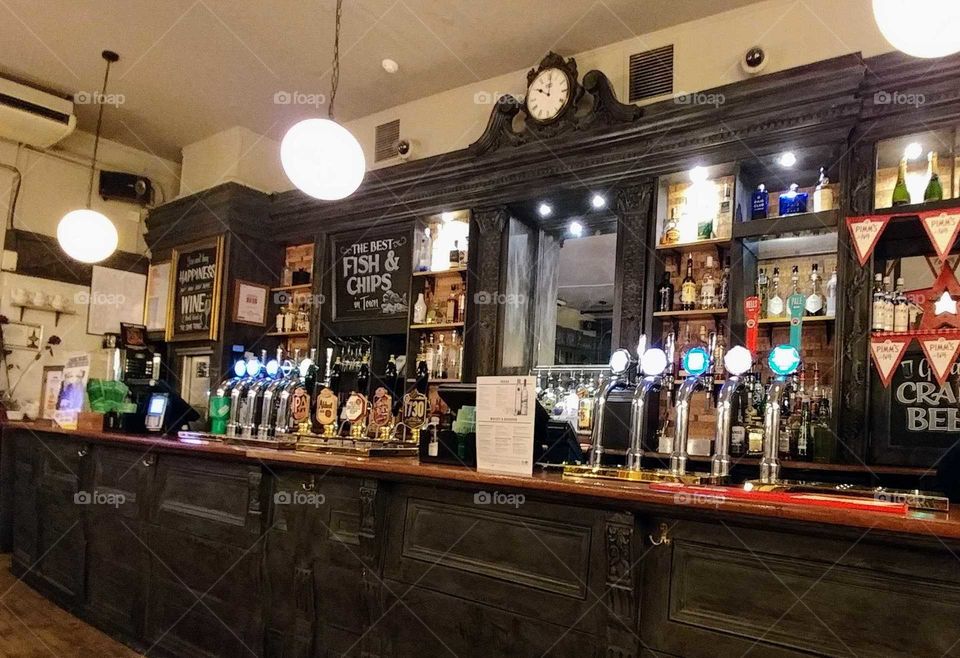 Bar or better known as a Pub in Richmond, London