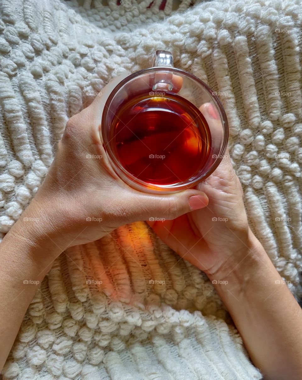 when you want to just sit cosy with cup of warm red tea... signs of winter