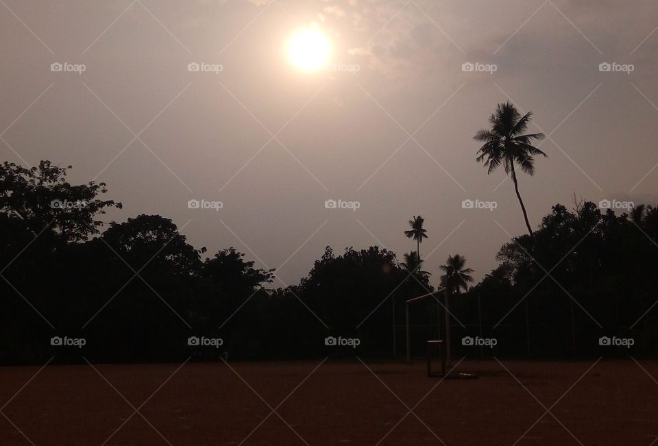 Evening,playing time