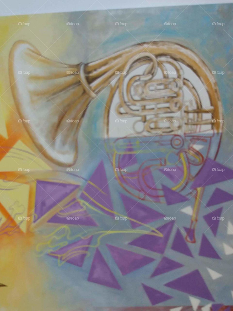 horn music art