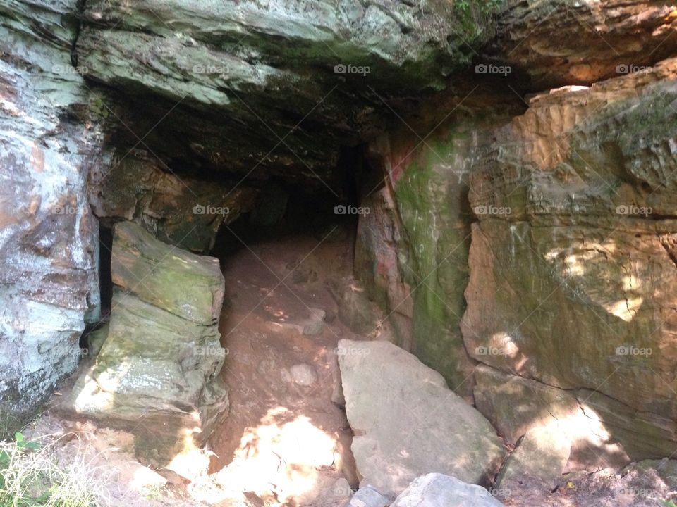 Cave at Whips ledges