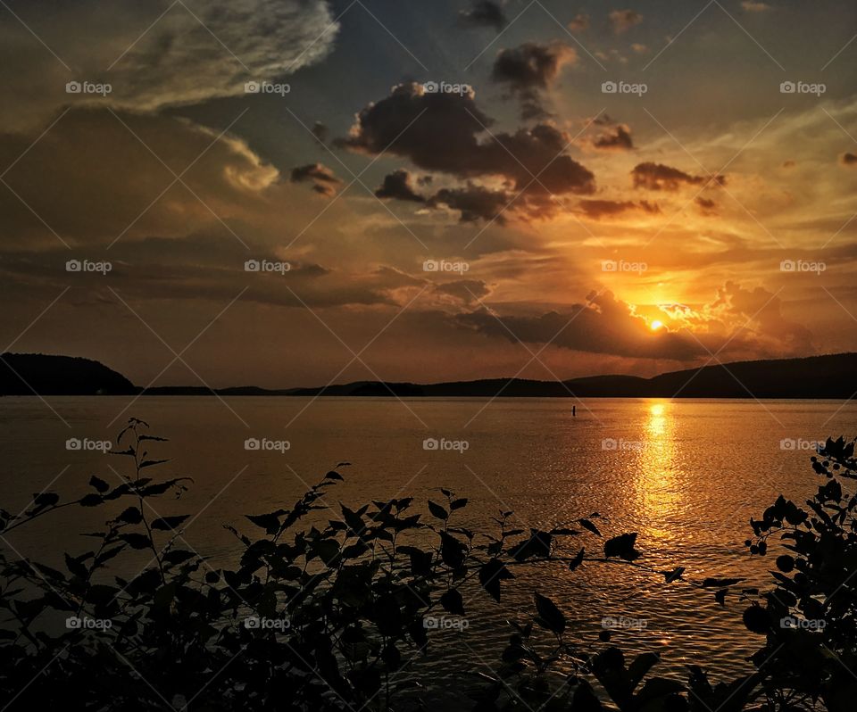 Golden Summer Sunset