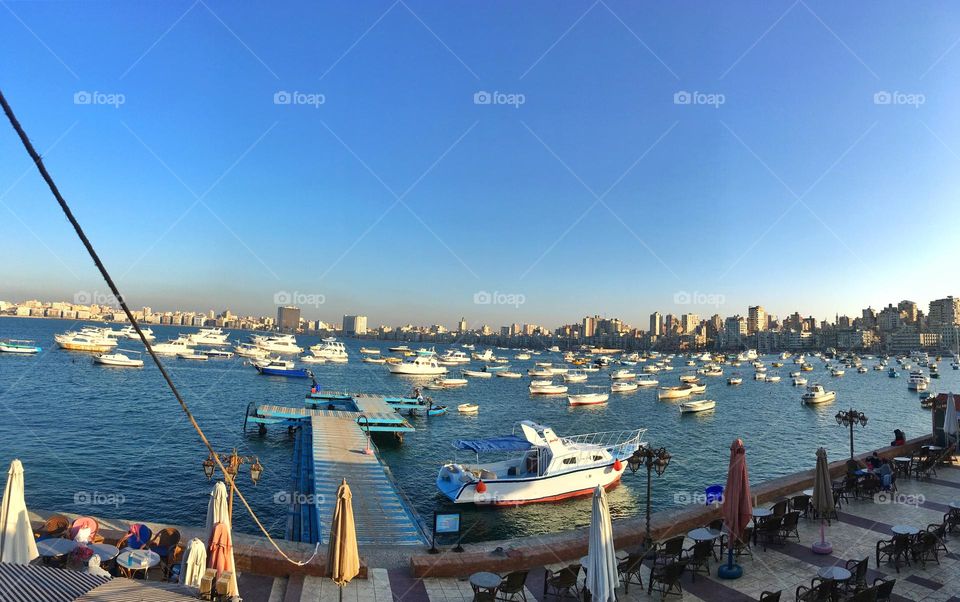 Just keep calm and enjoy the view 