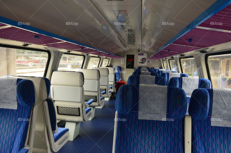 inside train