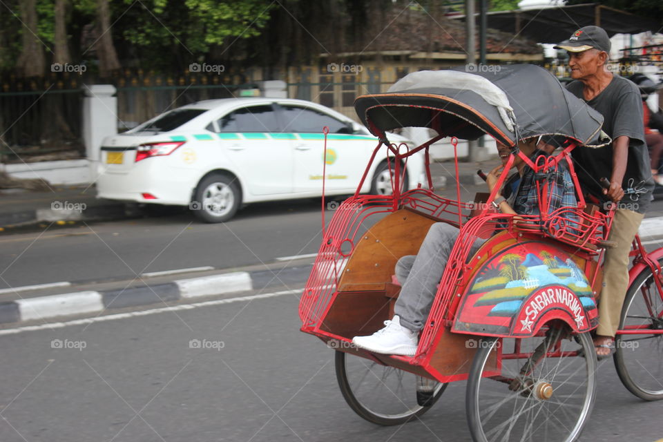 becak