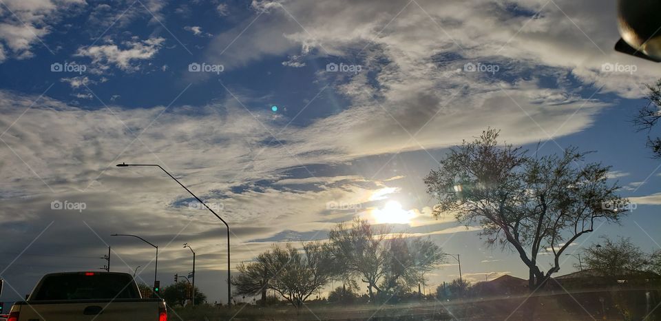 the sun is up and doing its job this am